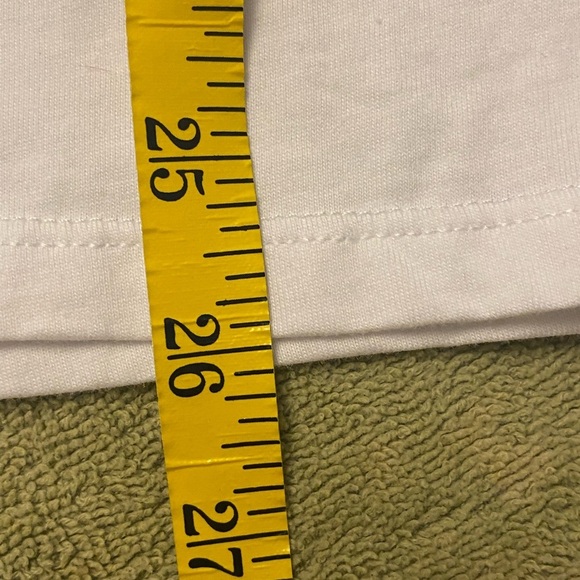 In2 by InCashmere White Tee with Multicolor Sleeves - Picture 4 of 10